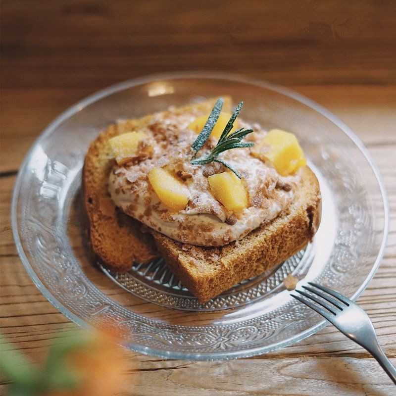 Afternoon Tea Dessert Glass Plate