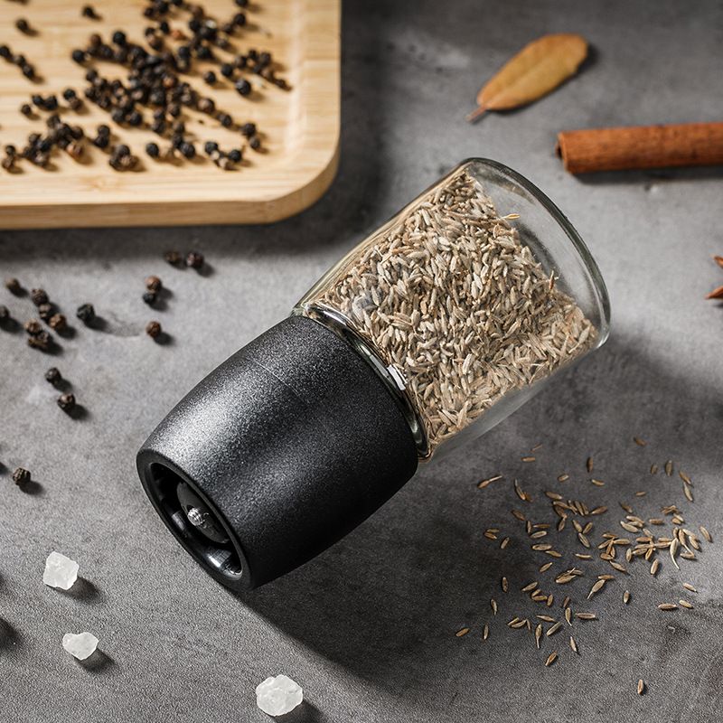 Grinder Glass Condiment Bottle