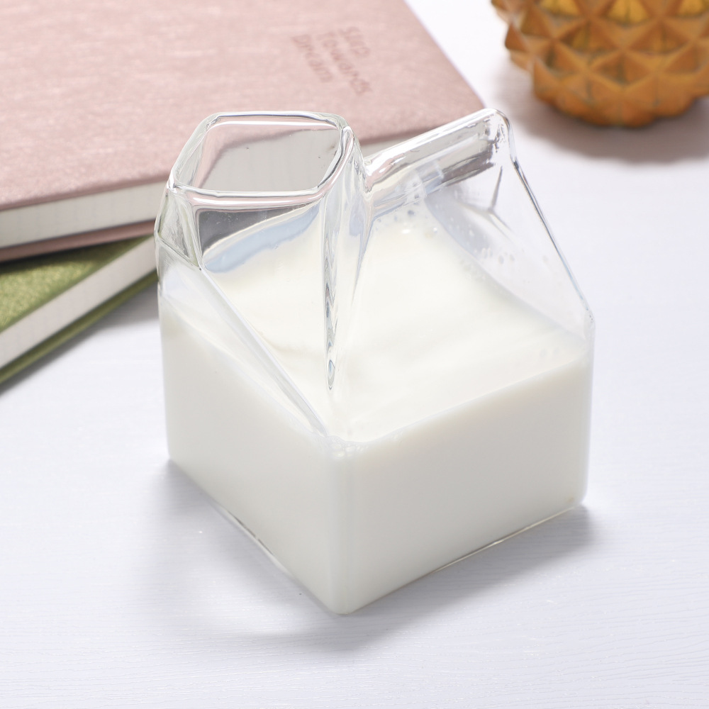 Home high temperature resistant ins high-value milk glass cup Home high temperature resistant ins high-value milk glass cup