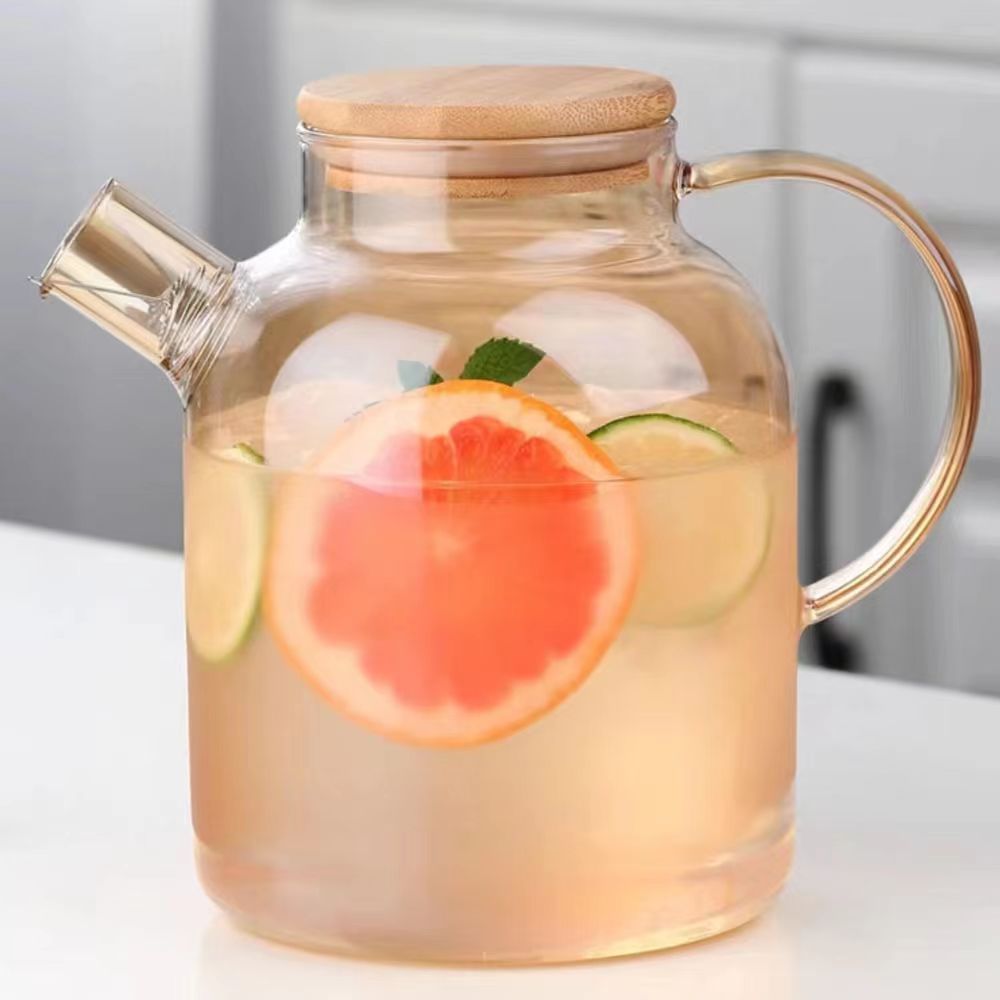 Household bamboo lid beverage cold kettle