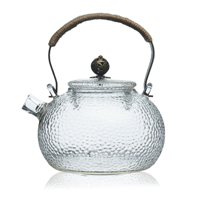 Household high temperature resistant hammered teapot