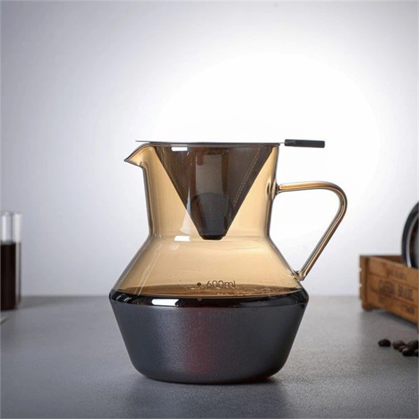 Special glass coffee pot