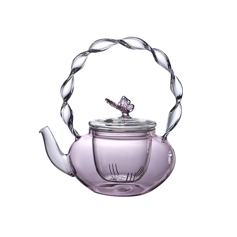 Twisted butterfly teapot